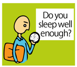 Let's go to sleep for you and me/english sticker #8913043