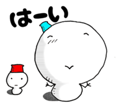 Snowman sticker. 4 sticker #8913857