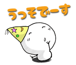 Snowman sticker. 4 sticker #8913866