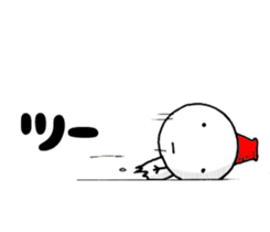 Snowman sticker. 4 sticker #8913867