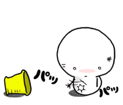 Snowman sticker. 4 sticker #8913877