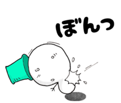 Snowman sticker. 4 sticker #8913879