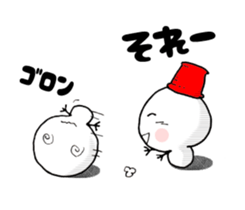 Snowman sticker. 4 sticker #8913880