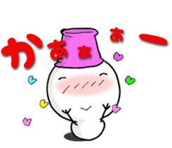 Snowman sticker. 4 sticker #8913889