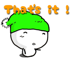 Snowman sticker. 4 sticker #8913892