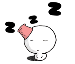 Snowman sticker. 4 sticker #8913895