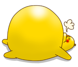 Is turned-up; a banana 2 sticker #8914322