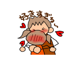 BROWN&ORANGE for Lovers2. sticker #8914378