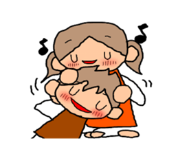 BROWN&ORANGE for Lovers2. sticker #8914380