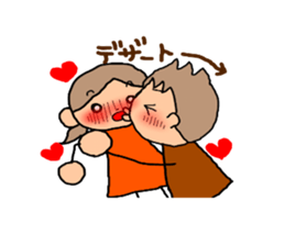 BROWN&ORANGE for Lovers2. sticker #8914393