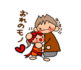 BROWN&ORANGE for Lovers2. sticker #8914409