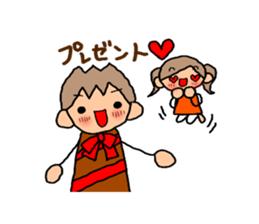 BROWN&ORANGE for Lovers2. sticker #8914410