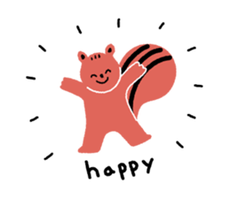 Animals of music lover sticker #8914431