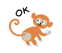 Animals of music lover sticker #8914441