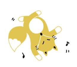 Animals of music lover sticker #8914452