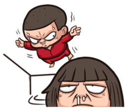 naughty boy ppakgu V2 sticker #8914819