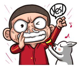 naughty boy ppakgu V2 sticker #8914828