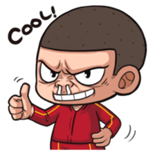 naughty boy ppakgu V2 sticker #8914833