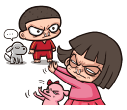 naughty boy ppakgu V2 sticker #8914838