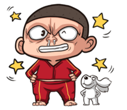 naughty boy ppakgu V2 sticker #8914840