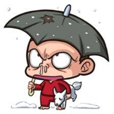 naughty boy ppakgu V2 sticker #8914844