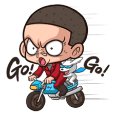 naughty boy ppakgu V2 sticker #8914850