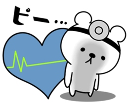 Bear of doctor. sticker #8914953