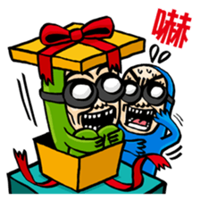 BG MEN Merry X'mas & Happy New Year sticker #8915179