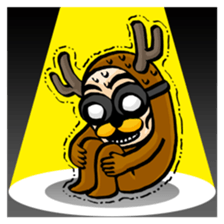 BG MEN Merry X'mas & Happy New Year sticker #8915185