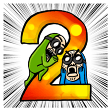 BG MEN Merry X'mas & Happy New Year sticker #8915205