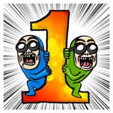 BG MEN Merry X'mas & Happy New Year sticker #8915206