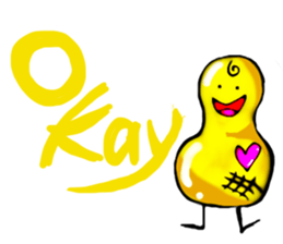 Broadcast prohibition term Pea to walk!! sticker #8915340