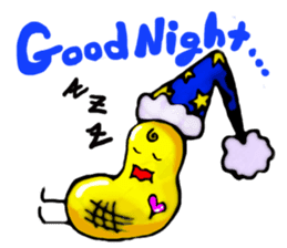 Broadcast prohibition term Pea to walk!! sticker #8915348