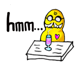 Broadcast prohibition term Pea to walk!! sticker #8915350