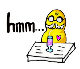 Broadcast prohibition term Pea to walk!! sticker #8915350