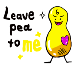 Broadcast prohibition term Pea to walk!! sticker #8915351