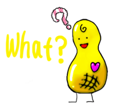 Broadcast prohibition term Pea to walk!! sticker #8915361