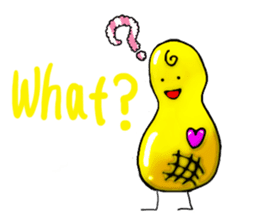 Broadcast prohibition term Pea to walk!! sticker #8915361