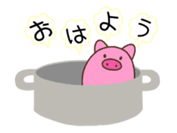 Pig of TOCO-chan Version 2 sticker #8916697