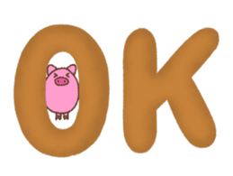 Pig of TOCO-chan Version 2 sticker #8916715