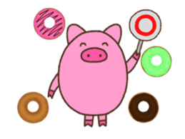Pig of TOCO-chan Version 2 sticker #8916716