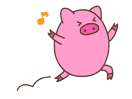 Pig of TOCO-chan Version 2 sticker #8916722