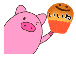 Pig of TOCO-chan Version 2 sticker #8916727
