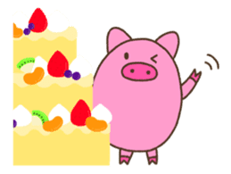 Pig of TOCO-chan Version 2 sticker #8916730