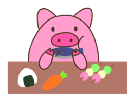 Pig of TOCO-chan Version 2 sticker #8916735