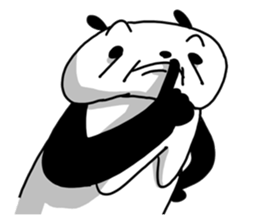 Granpa Panda sticker #8917377