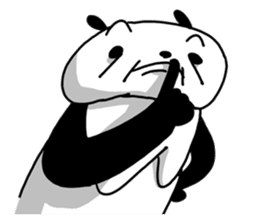 Granpa Panda sticker #8917377