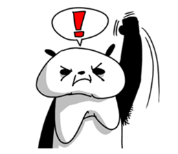 Granpa Panda sticker #8917379