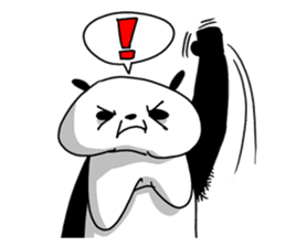 Granpa Panda sticker #8917379