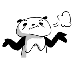 Granpa Panda sticker #8917381